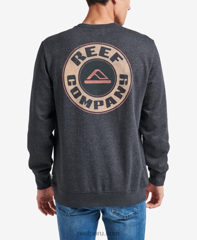jersey de cuello redondo jenson recyclo tormenta gris 0RZL2734 hombres Reef