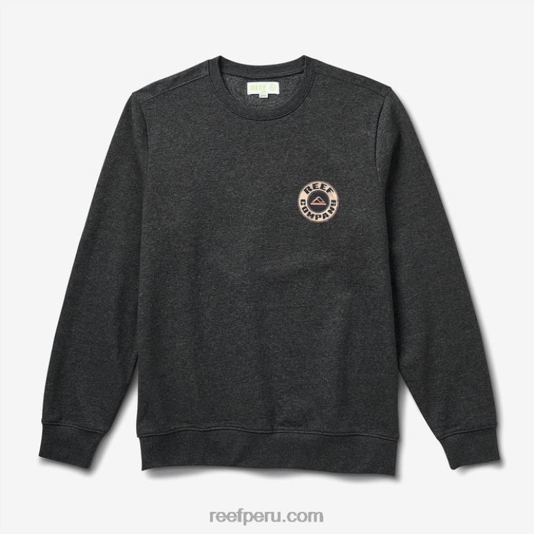 jersey de cuello redondo jenson recyclo tormenta gris 0RZL2734 hombres Reef
