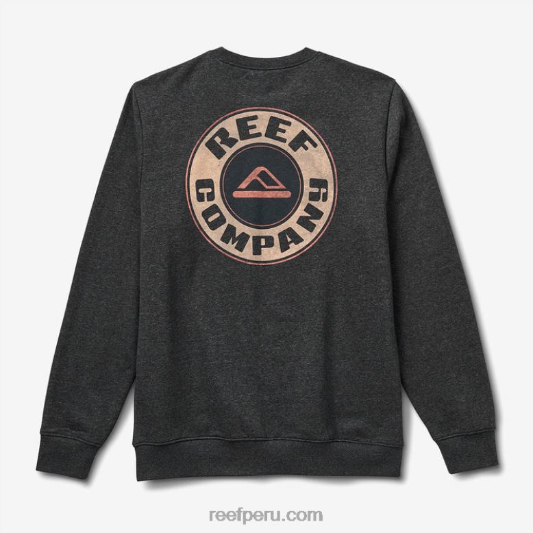 jersey de cuello redondo jenson recyclo tormenta gris 0RZL2734 hombres Reef