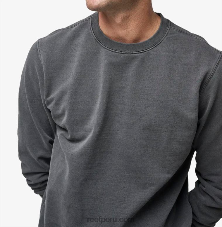 jersey de cuello redondo vivas negro pirata 0RZL2724 hombres Reef