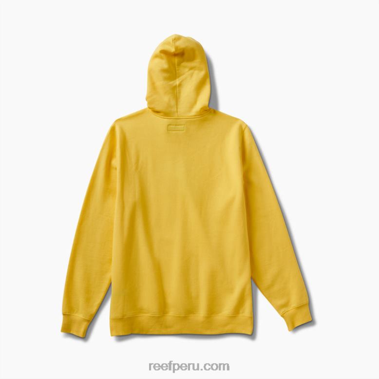línea de base sudadera con capucha amarillo prímula 0RZL2736 hombres Reef