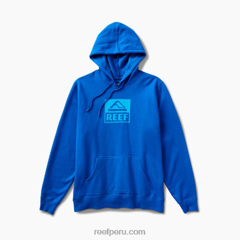 línea de base sudadera con capucha azul lapislázuli 0RZL2740 hombres Reef