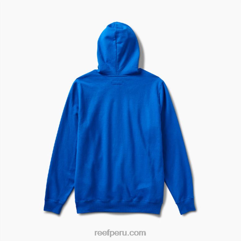 línea de base sudadera con capucha azul lapislázuli 0RZL2740 hombres Reef