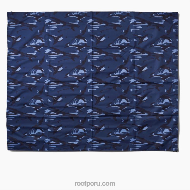manta de playa sanford azul camuflaje/azul 0RZL2300 mujer Reef