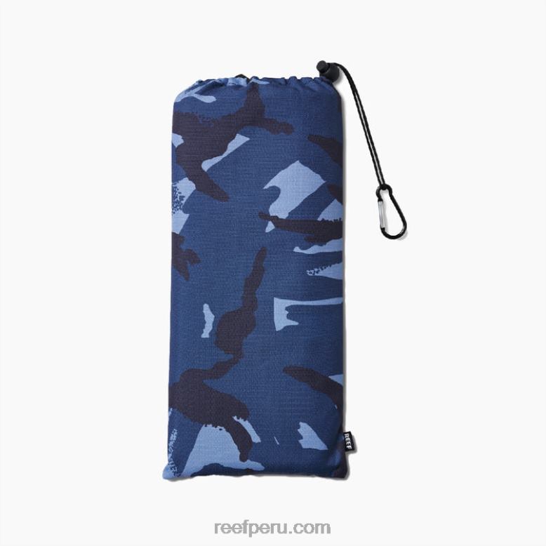 manta de playa sanford azul camuflaje/azul 0RZL2300 mujer Reef