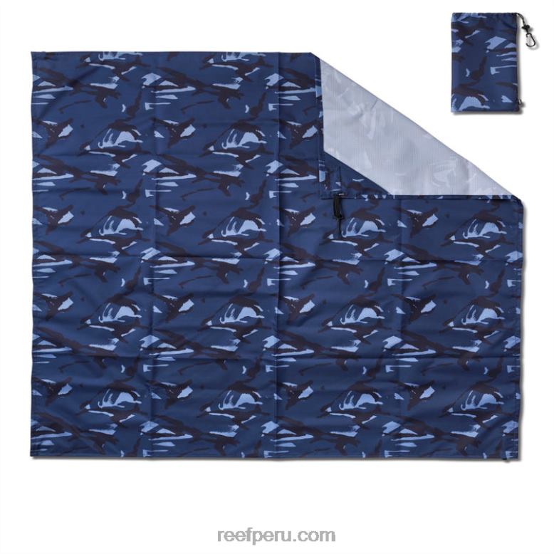 manta de playa sanford azul camuflaje/azul 0RZL2300 mujer Reef