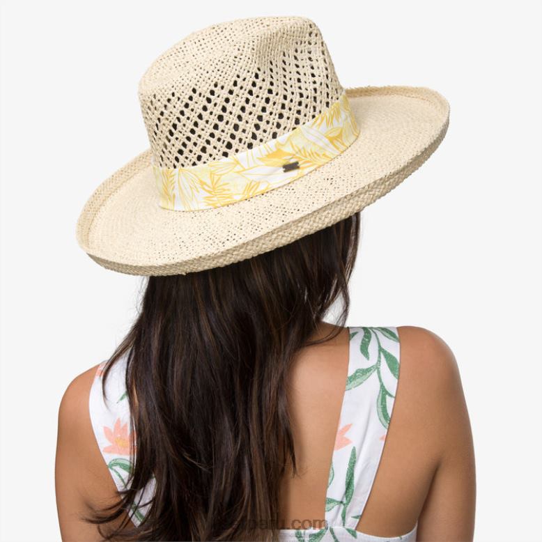 sombrero de paja de hiedra paja 0RZL2299 mujer Reef