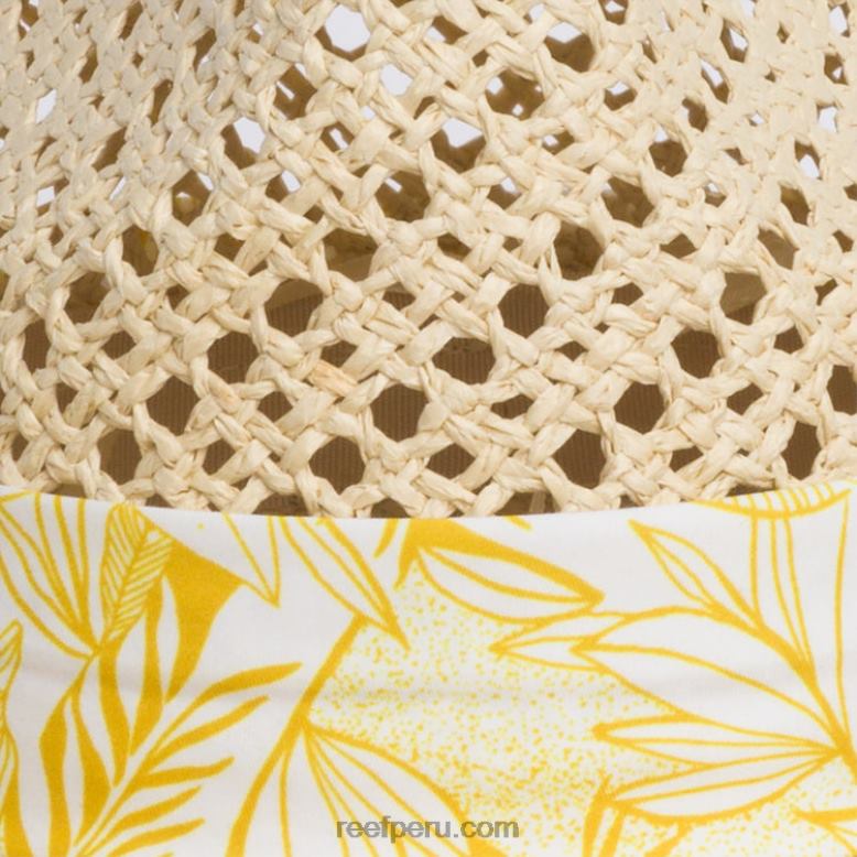 sombrero de paja de hiedra paja 0RZL2299 mujer Reef