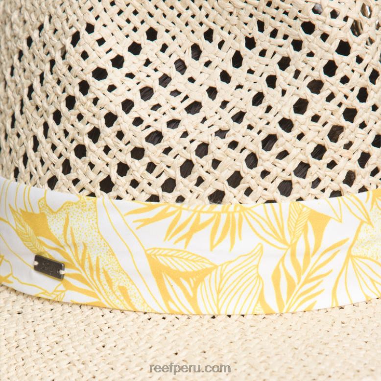 sombrero de paja de hiedra paja 0RZL2299 mujer Reef