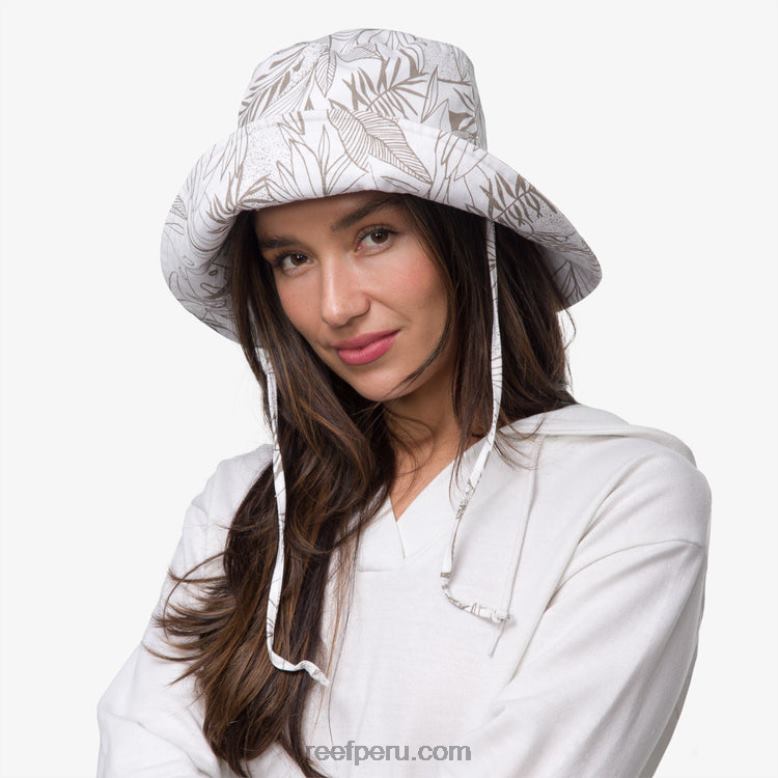sombrero de pescador con estampado rudy champiñón 0RZL2297 mujer Reef