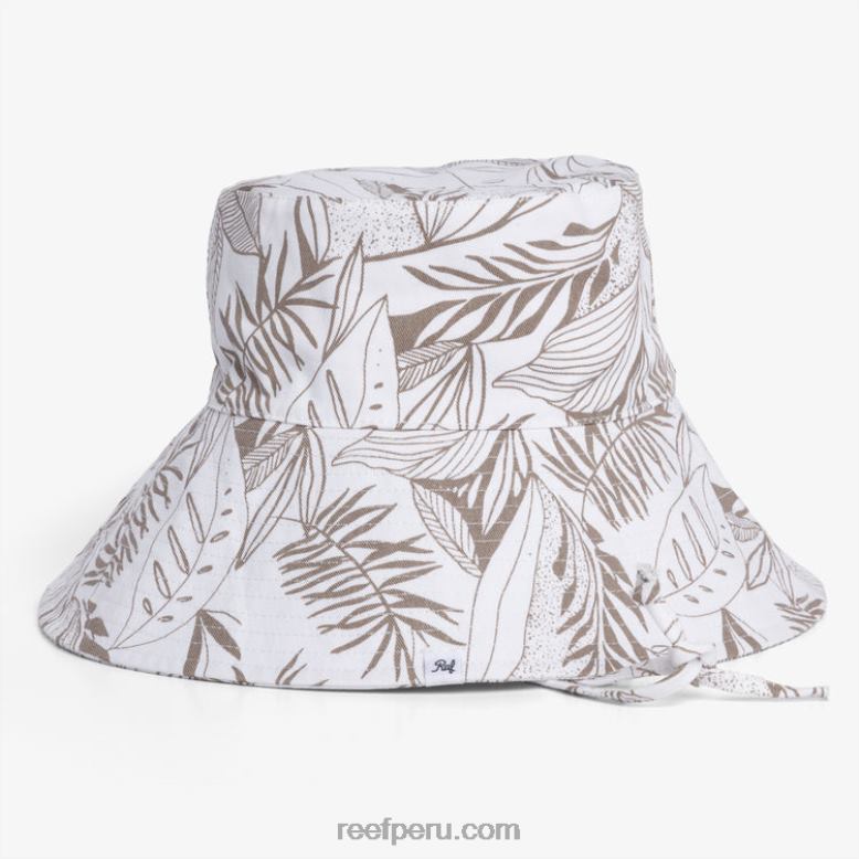 sombrero de pescador con estampado rudy champiñón 0RZL2297 mujer Reef