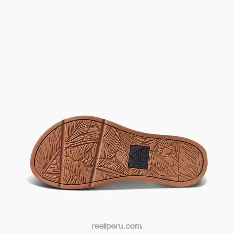 Santa Ana negro multi 0RZL2159 mujer Reef
