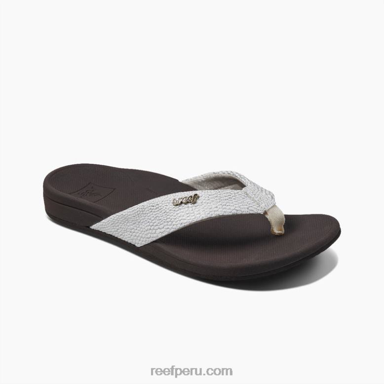 arrecife orto-resorte Cafe Blanco 0RZL254 mujer
