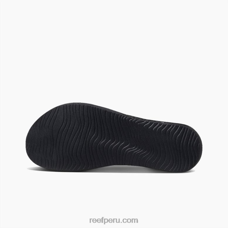 arrecife orto-resorte brillo negro/negro 0RZL243 mujer
