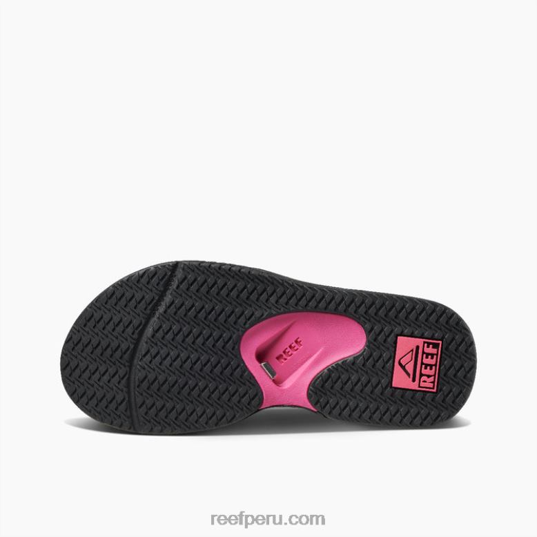 avivando negro 0RZL228 mujer Reef