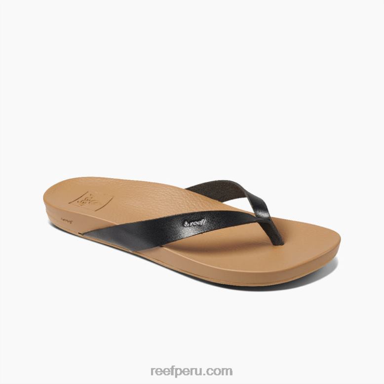 cancha de cojines negro/natural 0RZL270 mujer Reef