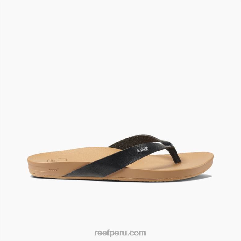 cancha de cojines negro/natural 0RZL270 mujer Reef