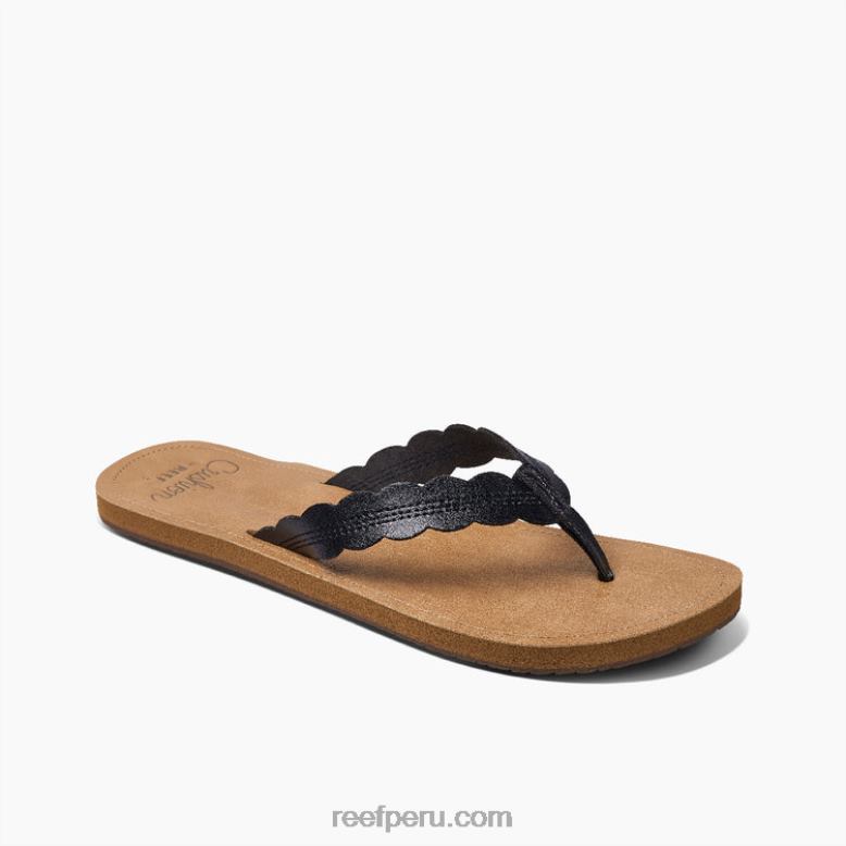 cojín celine negro/tostado 0RZL288 mujer Reef