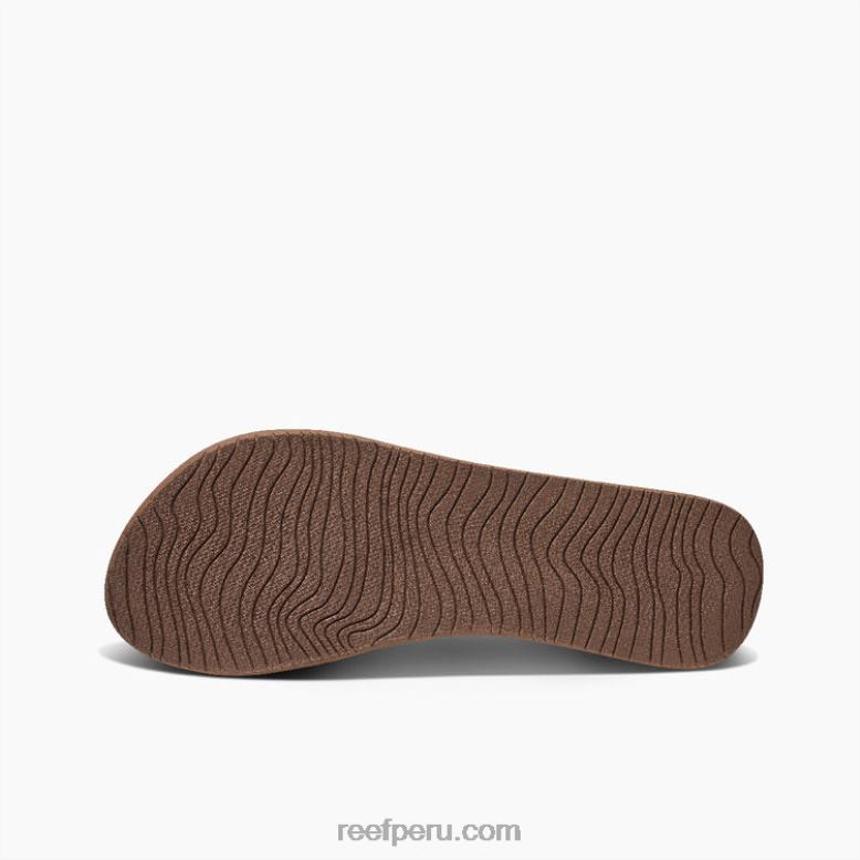 cojín celine negro/tostado 0RZL288 mujer Reef