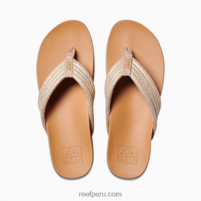 cojín karité hola bronceado/champán 0RZL2122 mujer Reef