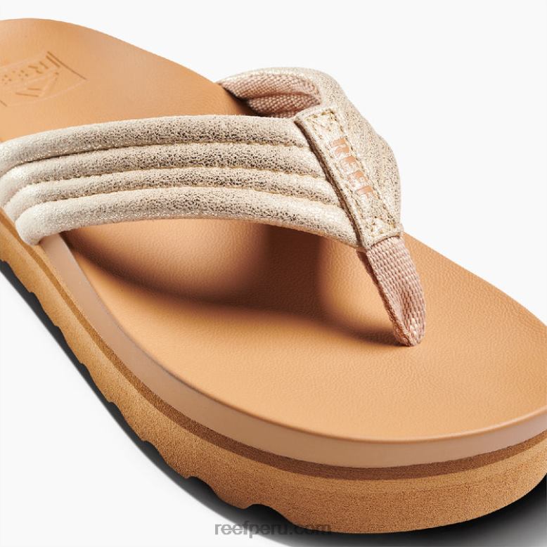 cojín karité hola bronceado/champán 0RZL2122 mujer Reef
