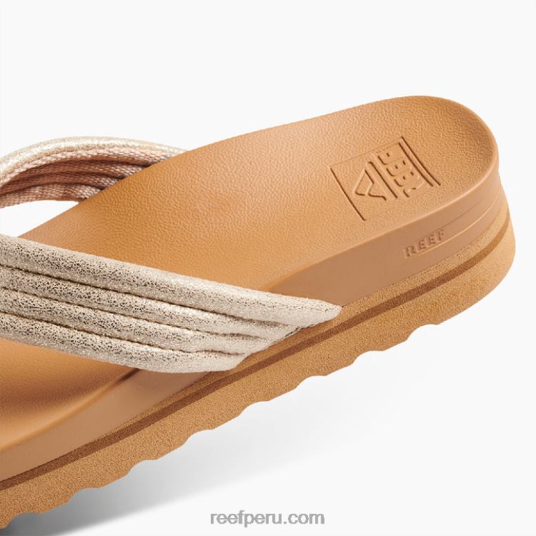 cojín karité hola bronceado/champán 0RZL2122 mujer Reef
