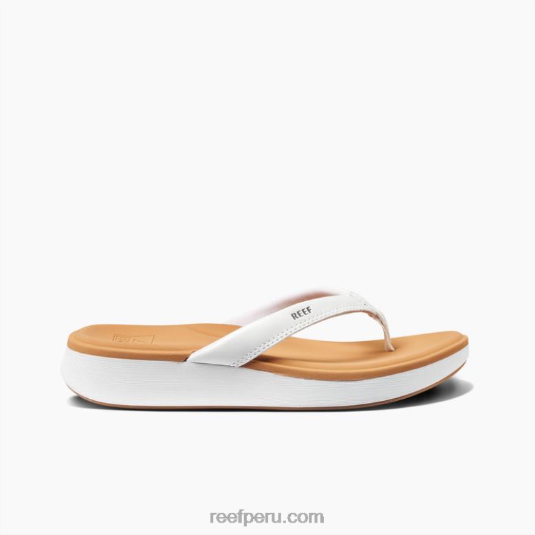 cojín nube blanco/bronceado 0RZL233 mujer Reef