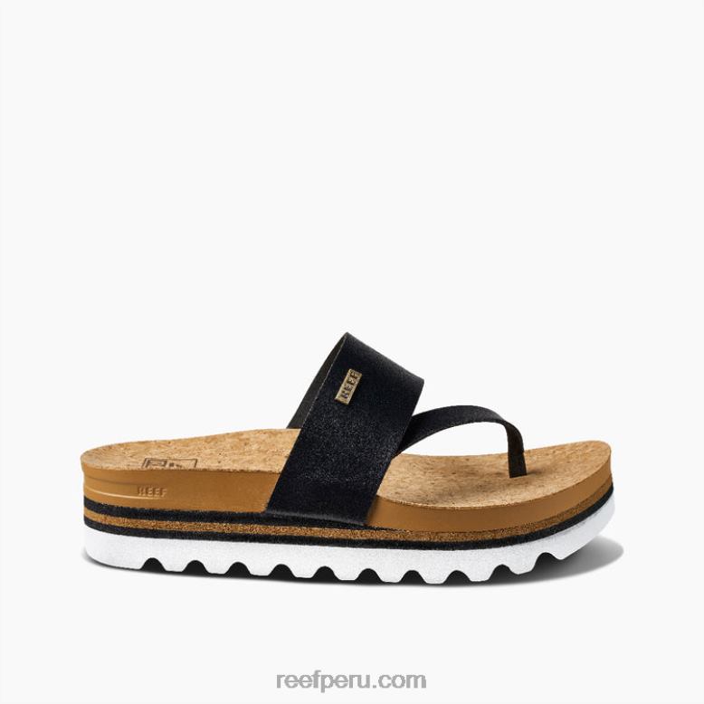 cojín sol hola negro/tostado 0RZL229 mujer Reef