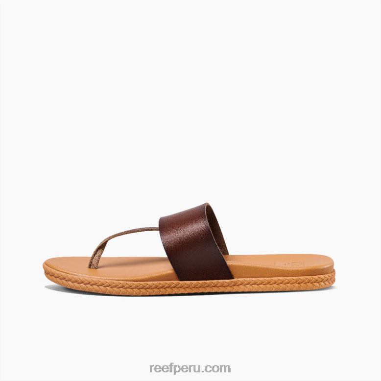 sol cojín chocolate 0RZL240 mujer Reef