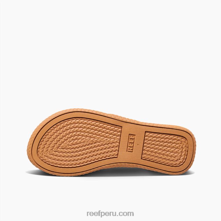 sol cojín chocolate 0RZL240 mujer Reef