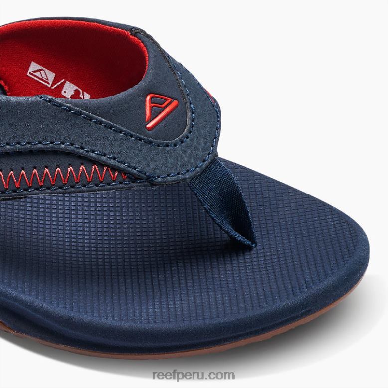 ventilador x mlb medias Rojas 0RZL2131 mujer Reef