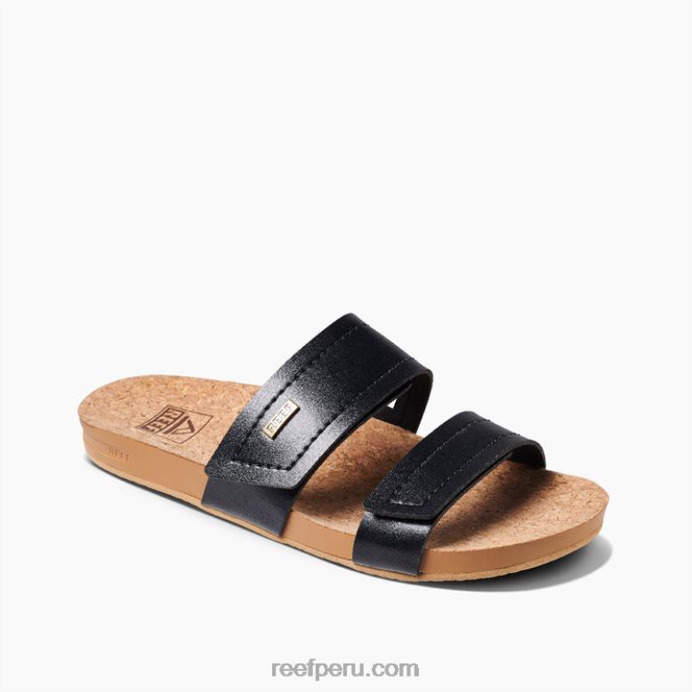 Vista de velcro negro 0RZL2196 mujer Reef