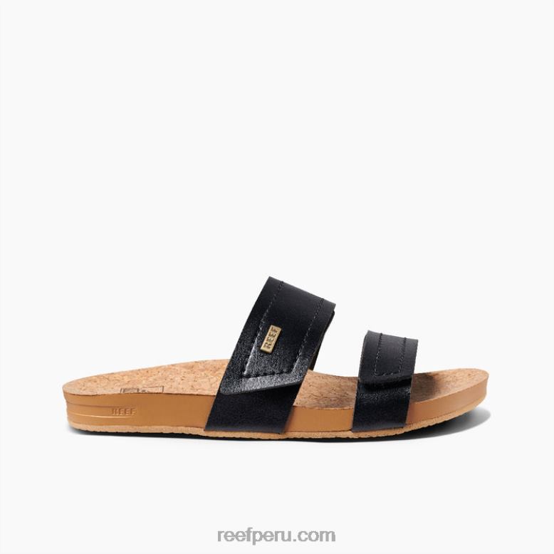 Vista de velcro negro 0RZL2196 mujer Reef