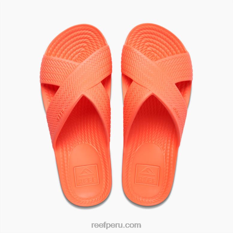 agua x tobogán amapola de neón 0RZL2111 mujer Reef
