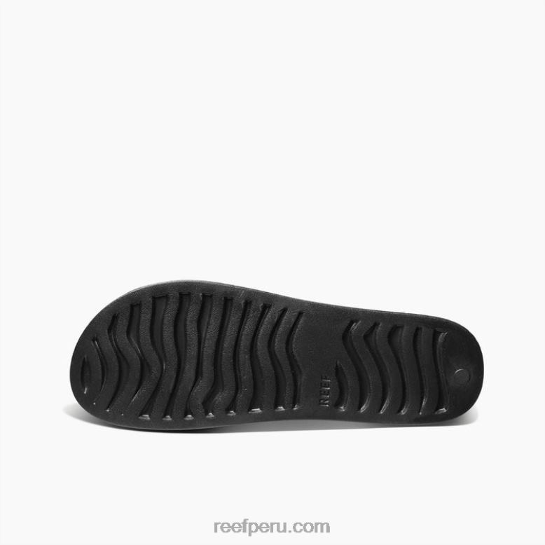 agua x tobogán negro 0RZL235 mujer Reef