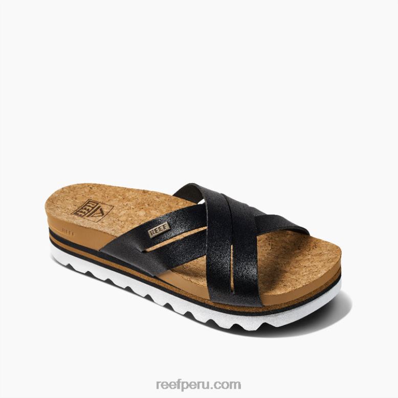 cojín flor hola negro/tostado 0RZL256 mujer Reef