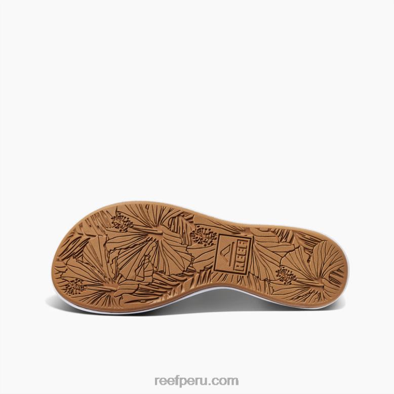 cojín nube roa blanco/bronceado 0RZL273 mujer Reef