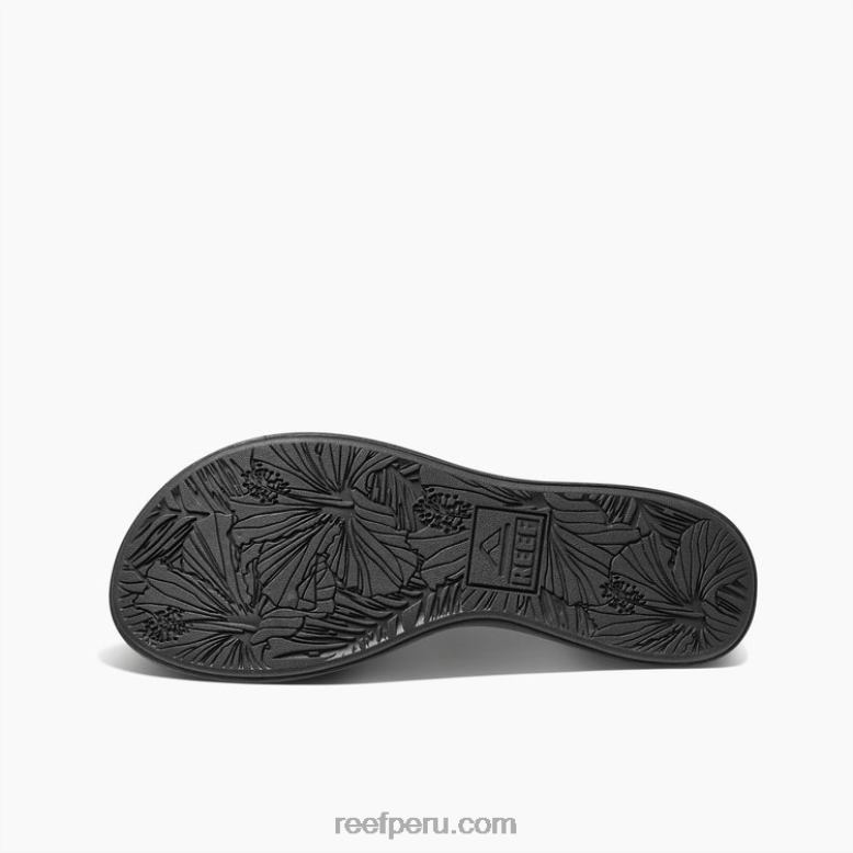 cojín nube roa negro/tostado 0RZL268 mujer Reef
