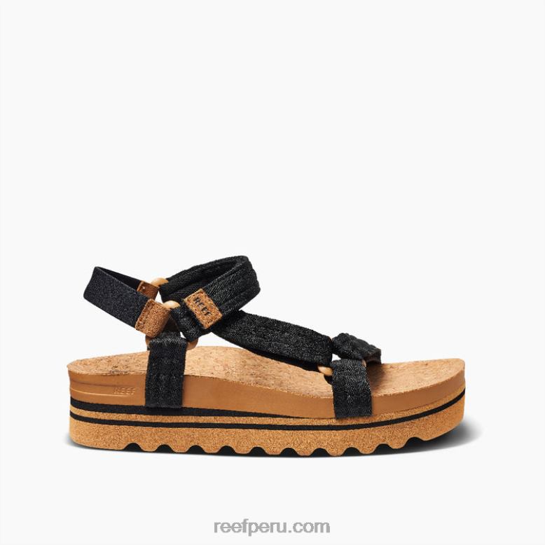 cojín rem hola negro/tostado 0RZL2130 mujer Reef