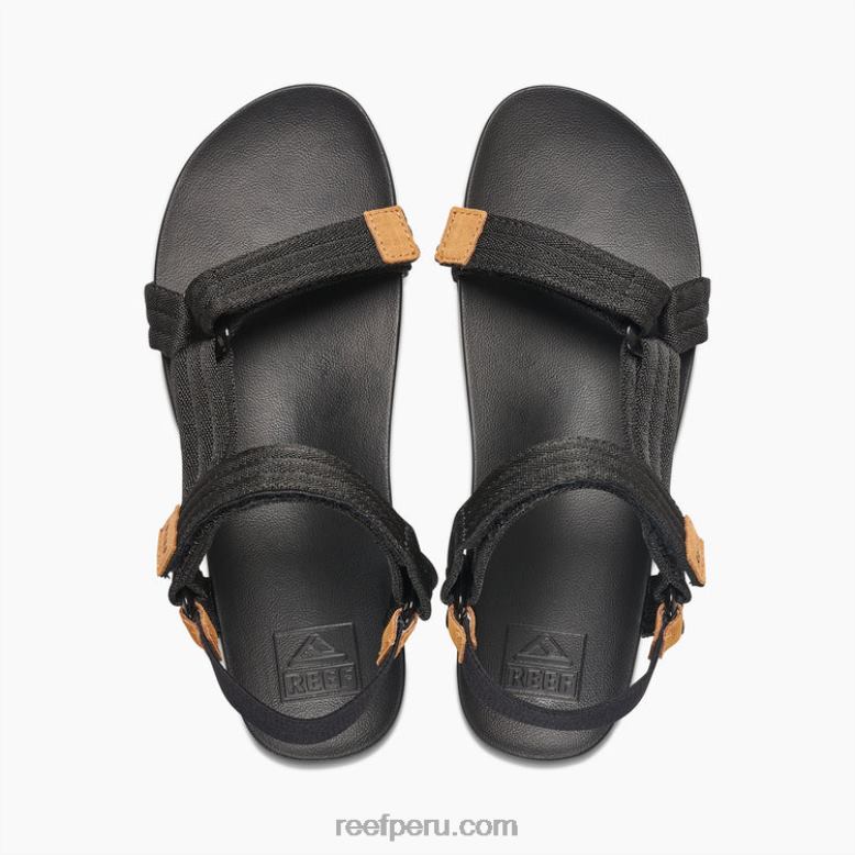 cojín rem negro 0RZL253 mujer Reef