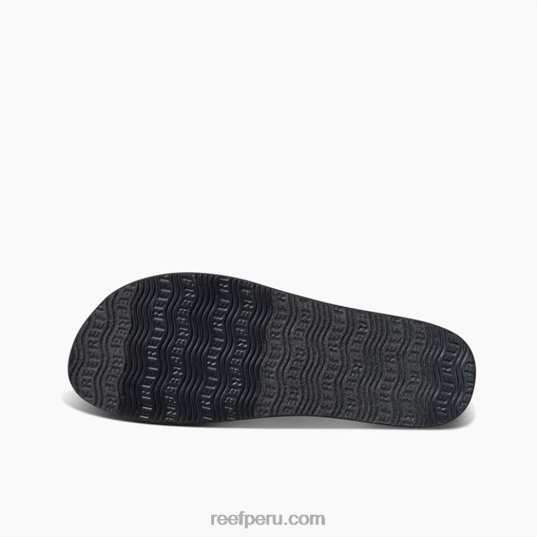 cojín rem negro 0RZL253 mujer Reef