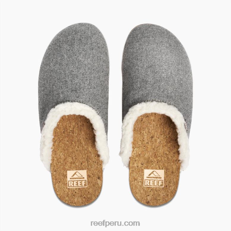 cojín salvia acogedor gris 0RZL2234 mujer Reef