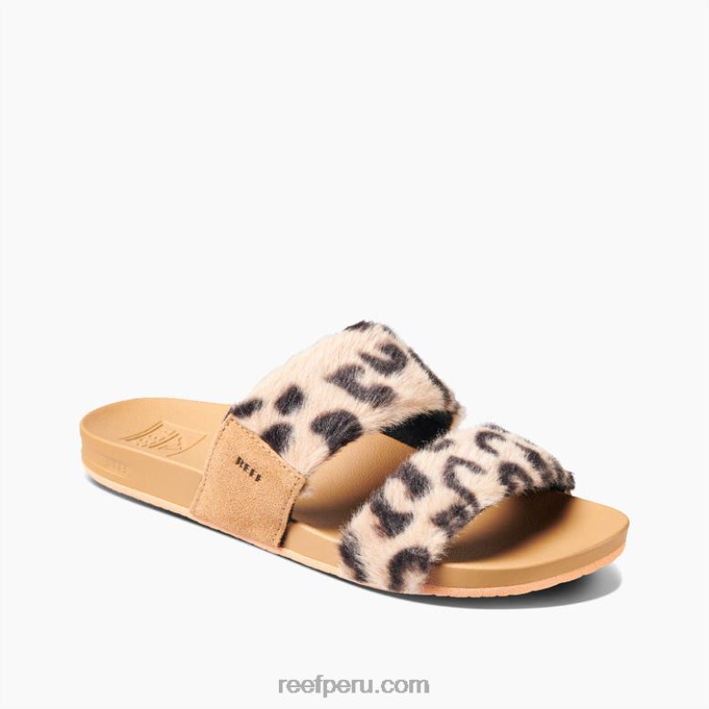 cojín vista acogedor leopardo 0RZL265 mujer Reef