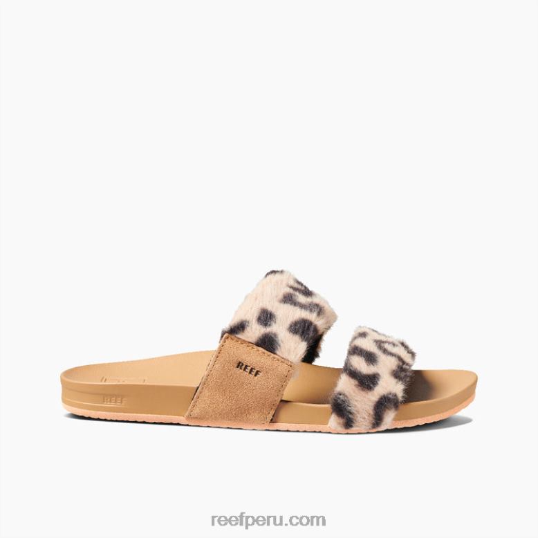 cojín vista acogedor leopardo 0RZL265 mujer Reef