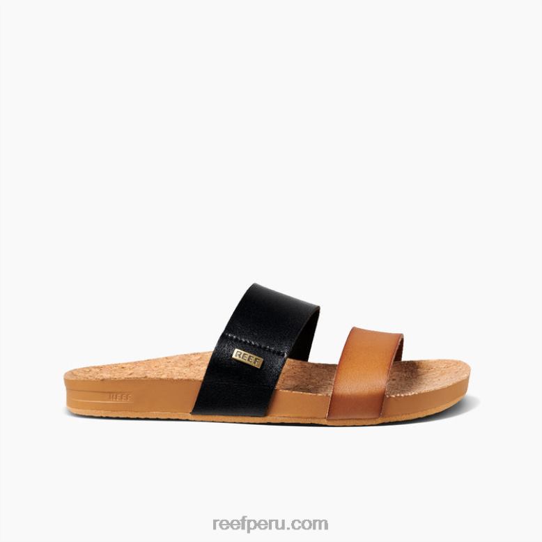 cojín vista dúo negro 0RZL2140 mujer Reef