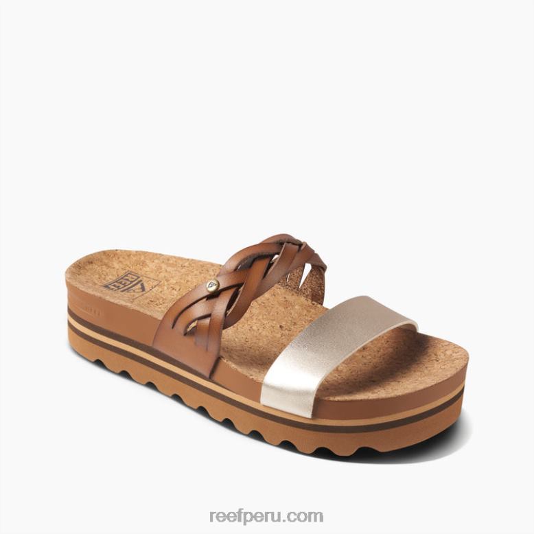 cojín vista hi twist bronceado/champán 0RZL2146 mujer Reef