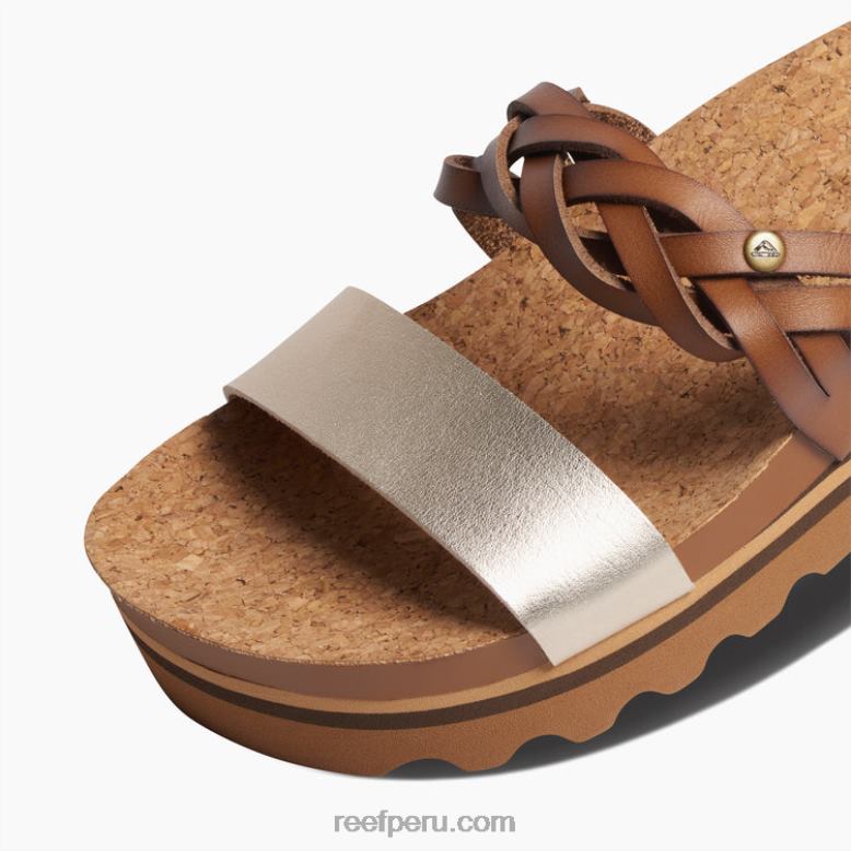 cojín vista hi twist bronceado/champán 0RZL2146 mujer Reef