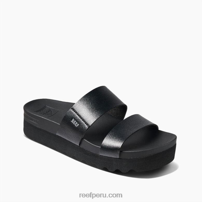 cojín vista hola negro 0RZL264 mujer Reef