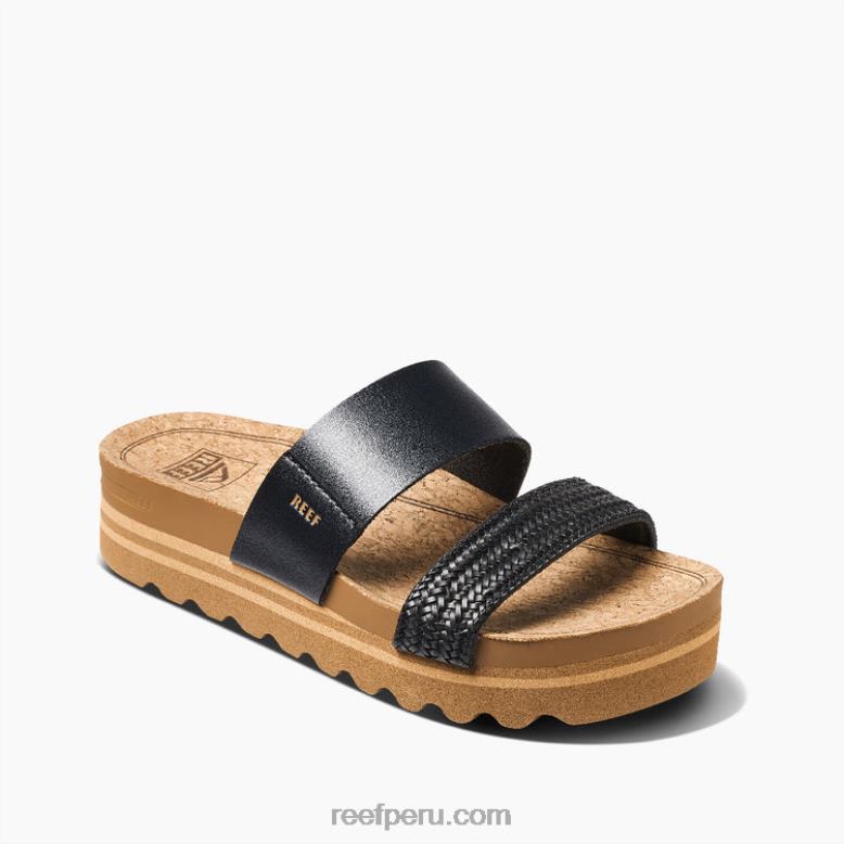 cojín vista hola trenza negra 0RZL215 mujer Reef
