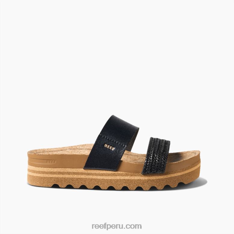 cojín vista hola trenza negra 0RZL215 mujer Reef